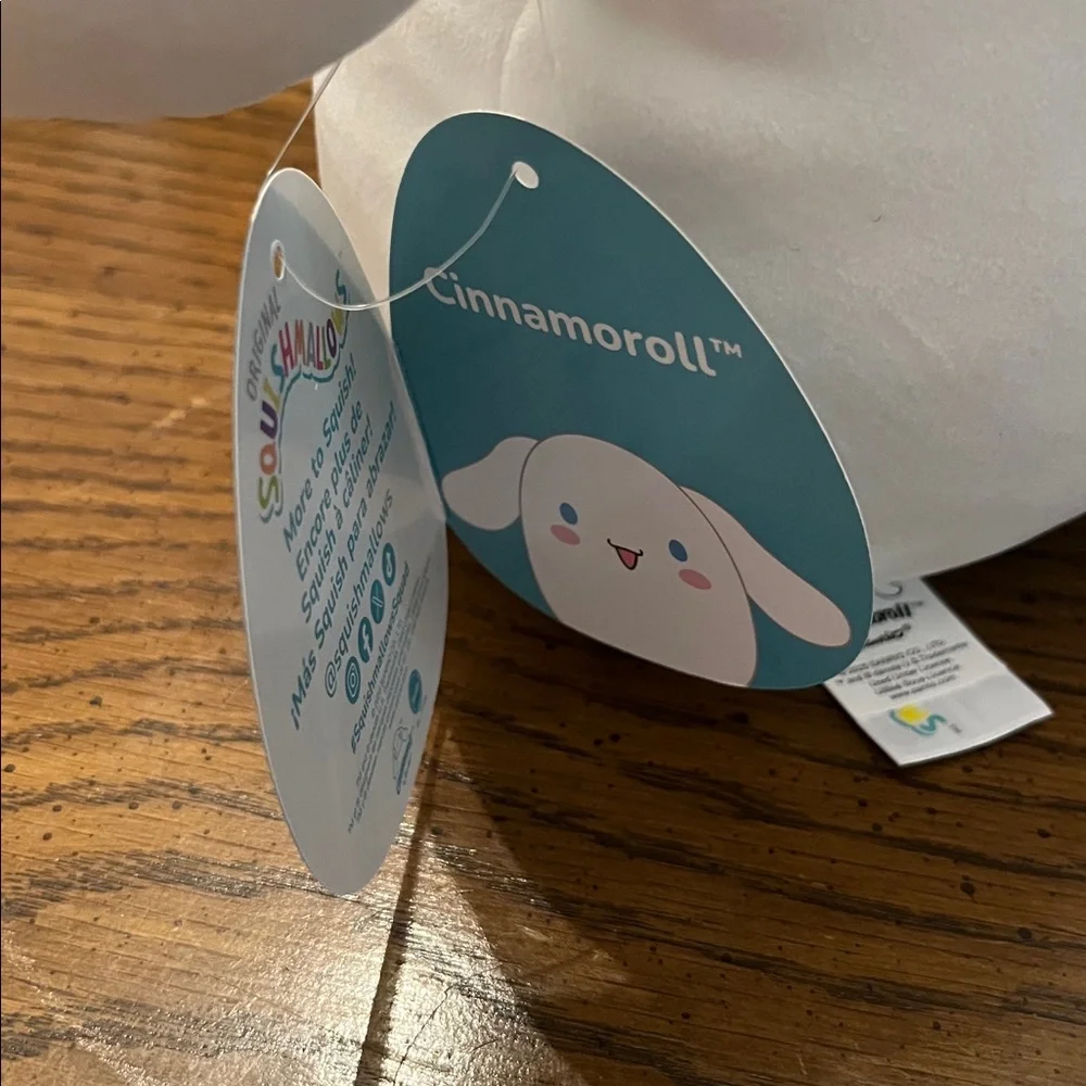 Hello Kitty and Friends‎ Squishmallows, NWT, Kuromi and Cinnamoroll